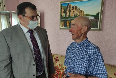 В гостях у ветерана